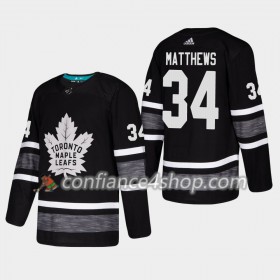 Adidas Maillot de Hockey Toronto Maple Leafs Auston Matthews 34 2019 All-Star Noir Authentic - Homme